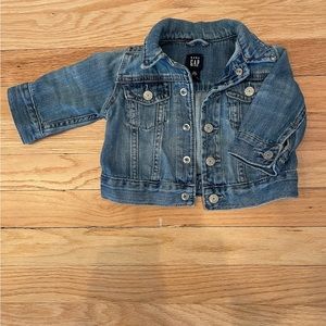 Gap baby denim jacket.
